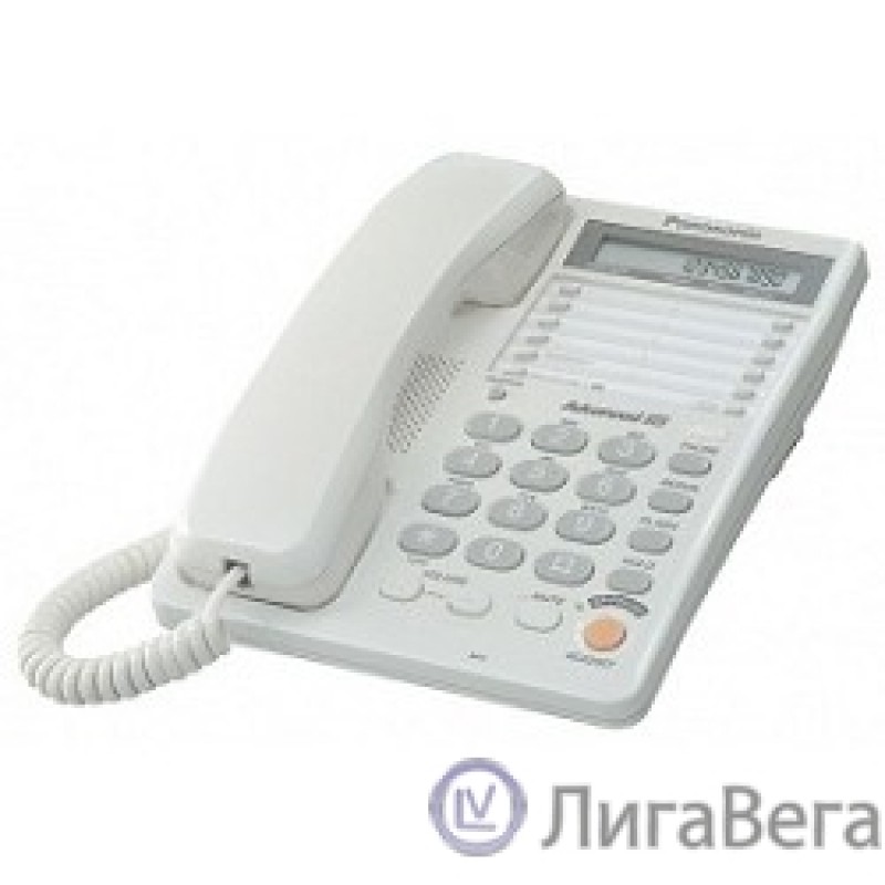 Panasonic KX-TS2365RUW (белый) {16-зн ЖКД, однокноп.набор 20 ном., автодозвон, спикерфон } Panasonic KX-TS2365RUW (белый) {16-зн ЖКД, однокноп.набор 20 ном., автодозвон, спикерфон }