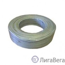 Gembird Кабель телефонный 100м (4-х жильный, 2 пары, плоский) серый/белый (TC1000S-100m)