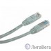 Cablexpert Патч-корд UTP PP12-0.5M кат.5, 0.5м, литой, многожильный (серый)
