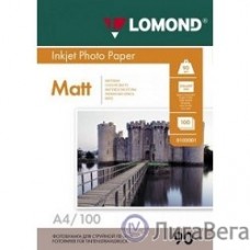 LOMOND 0102001 Матовая бумага 1х A4, 90г/м2, 100 листов 
