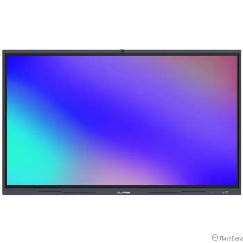Lumien Интерактивный комплекс [LMP8604MLRU][IFCLO2ILM86] {86″, 3840x2160 @ 60 Hz, ИК, 40 касаний, 400 кд/м2, 4000:1, 8GB DDR4 + 128GB, Android 11, 2x15 Вт + 15Вт, камера 48Мп} (РФ в реестре)