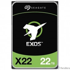 22TB Seagate Exos X22 (ST22000NM000E) {SAS 12Gb/s, 7200 rpm, 512mb buffer, 3.5″}