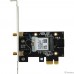 ASUS PCE-AX1800 Беспроводной двухдиапазонный PCI Express адаптер AX1800 + Bluetooth 5.2, внешняя антенна, Wi-Fi 6 (ax) 
