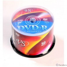 Диски VS DVD-R 4,7 GB 16x CB/50 (VSDVDRCB5001) (620366)