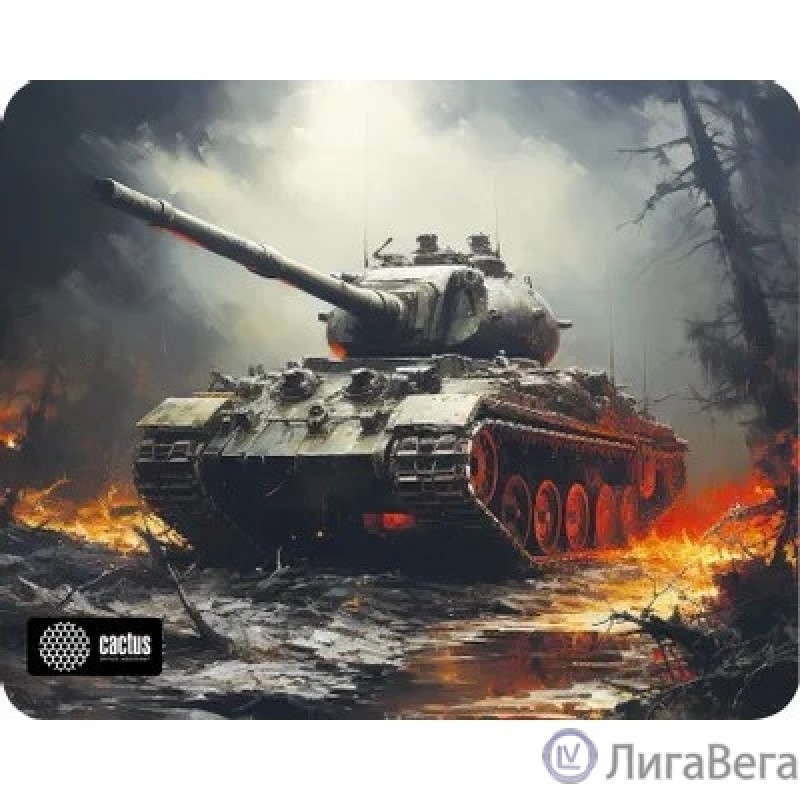 Коврик для мыши Cactus CS-MP-D04S Tank 250x200x3мм
