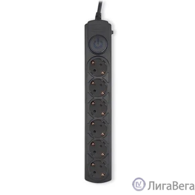 Ippon Сетевой фильтр BK-6-EU-3-16-B, 3м, черный Ippon Сетевой фильтр BK-6-EU-3-16-B, 3м, черный