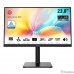 MSI Modern 23.8″ MD2412P Modern черный {IPS 1920x1080 100Hz 5ms 16:9 300cd 178/178 HDMI M/M USB-C(PD 15W) HAS Pivot} [9S6-3PA59H-095]