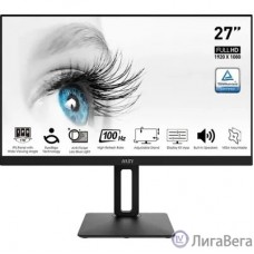 MSI PRO 27″ MP271AP черный {IPS 1920x1080 100hz 1ms 178/178 300cd 1000:1 8bit(6bit+FRC) D-Sub HDMI1.4 DisplayPort1.2 2x2W HAS Pivot VESA} [9S6-3PA29T-086]