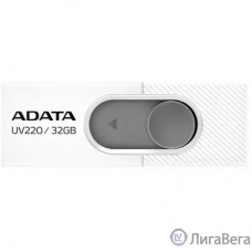 A-DATA Flash Drive 32GB UV220 USB2.0, белый и серый [auv220-32g-rwhgy]