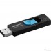 A-DATA Flash Drive 64GB UV220 USB2.0, черный и синий [auv220-64g-rbkbl]