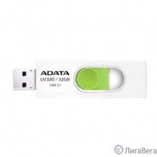 A-DATA Flash Drive 32GB   UV320, USB 3.2, белый/зеленый