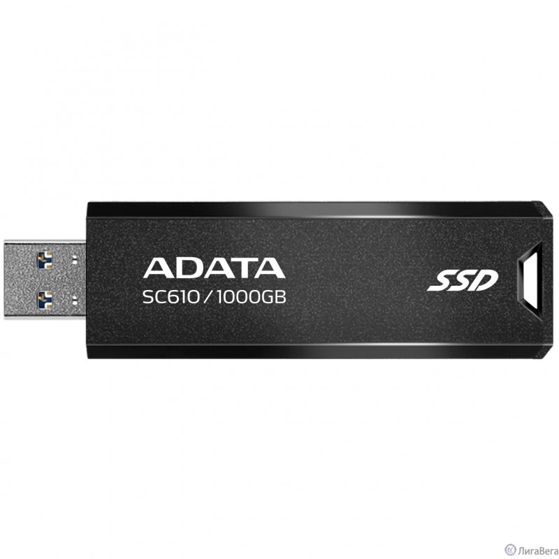 Внешний SSD диск ADATA 1TB SC610 Черный