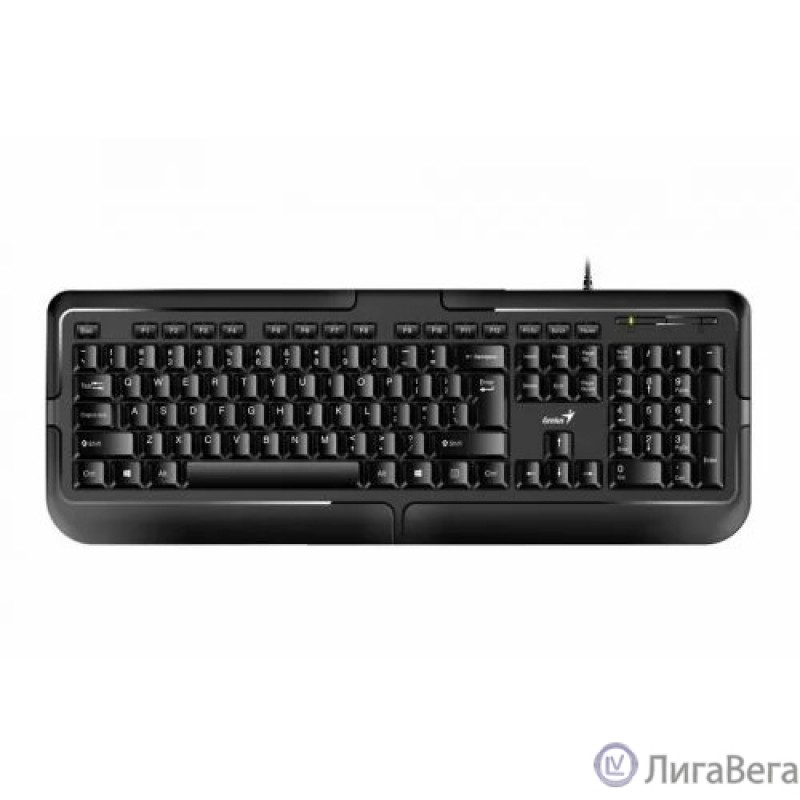 Клавиатура Genius Smart KB-118, {Черный, проводная, USB, 104 клавиши, регулировка наклона} [31310051402]