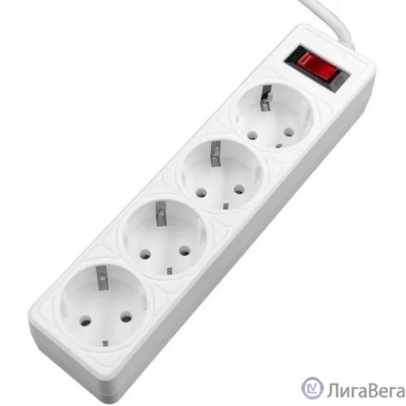 5bites Сетевой фильтр GARDA SP4W-530 4S / 3*0.75MM2 / 3M / WHITE