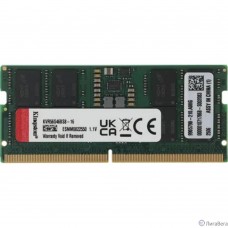 Kingston 16GB 5600MT/s DDR5 Non-ECC CL46 SODIMM 1Rx8 KVR56S46BS8-16