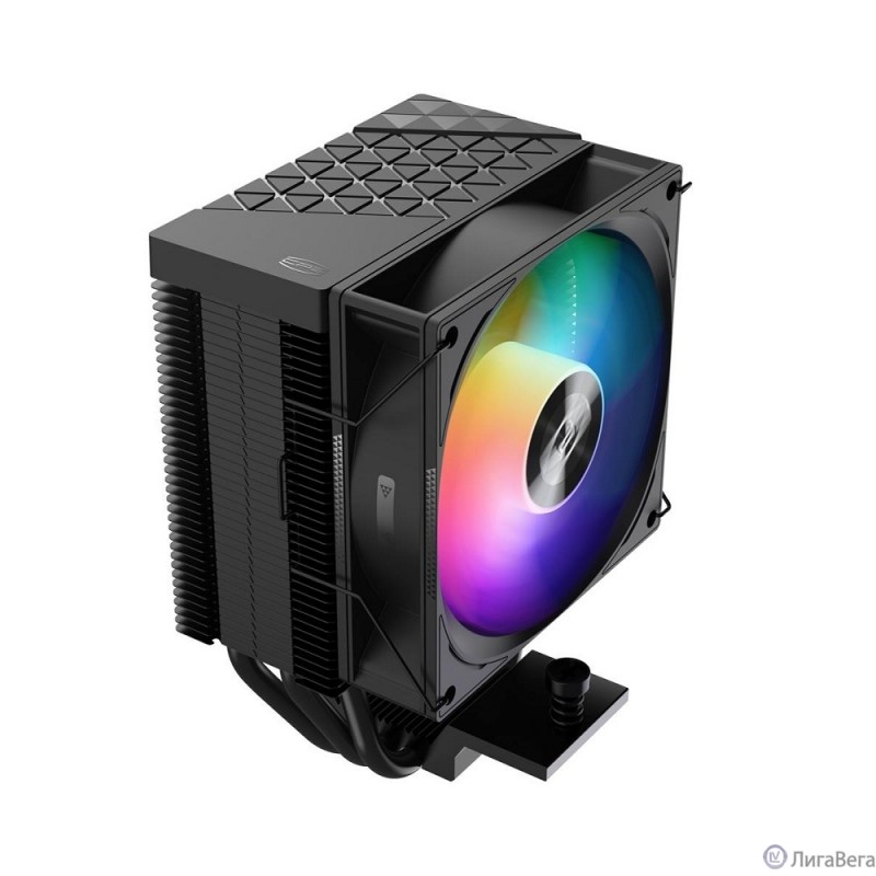 PCCooler R300 ARGB BK S115X/1200/1700/AM4/AM5 (TDP 150W, 90mm ARGB Fan, 3 тепловые трубки 6мм, 650-2200RPM, 28,3dBa)