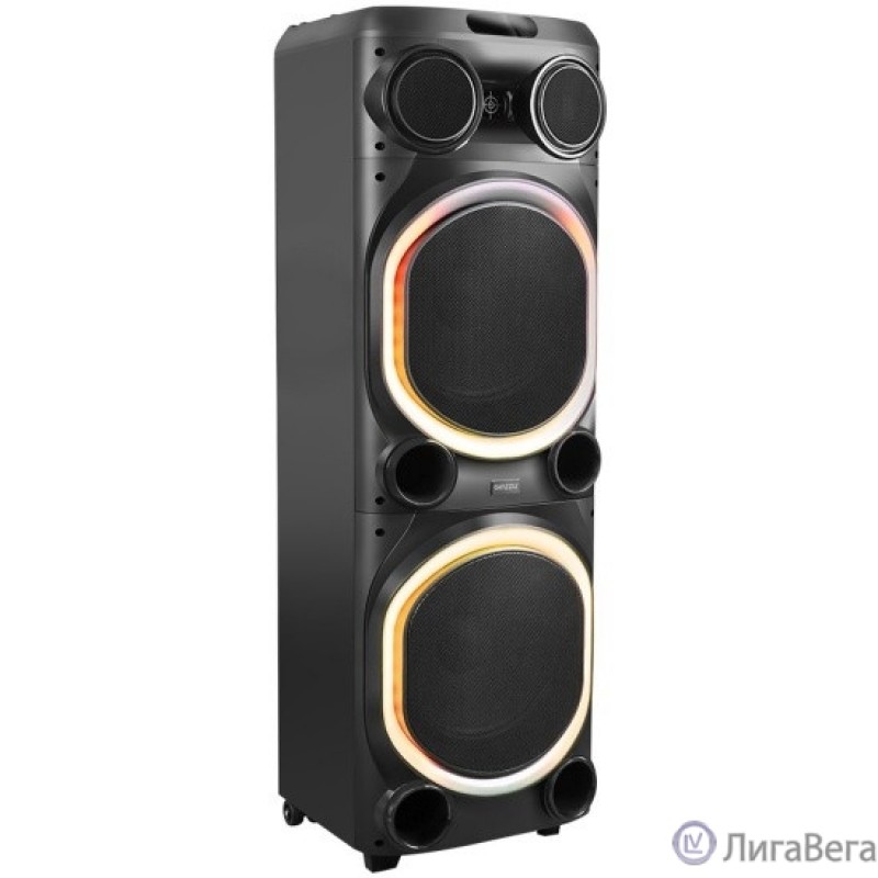 Ginzzu GM-204, Акустическая система Midi, BT/USB/TF/FM/MIC/ДУ