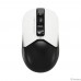 A4Tech Мышь Fstyler FB12S черный/белый оптическая (1200dpi) silent беспроводная BT/Radio USB