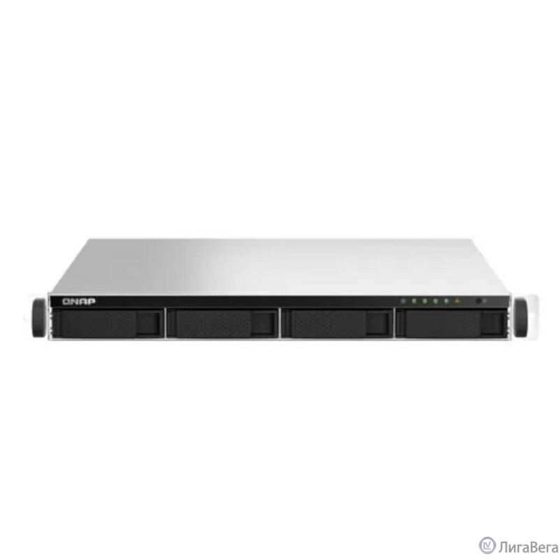 Сетевое хранилище без дисков/ SMB QNAP TS-464U-RP-8G NAS 4 HDD trays, rackmount 1U, 2 PSU. 4-core Intel Celeron N5105/N5095 2.0-2.9 GHz, 8 GB RAM MAX, 2x2.5 Gigabit Ethernet, 4xUSB, 1xHDMI . PCIe Gen Сетевое хранилище без дисков/ SMB QNAP TS-464U-RP-8G NAS 4 HDD trays, rackmount 1U, 2 PSU. 4-core Intel Celeron N5105/N5095 2.0-2.9 GHz, 8 GB RAM MAX, 2x2.5 Gigabit Ethernet, 4xUSB, 1xHDMI . PCIe Gen