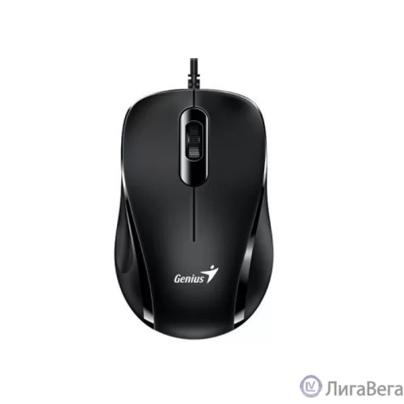 Мышь проводная Genius DX-101, Black, USB, разрешение 1200 DPI. Цвет: черный