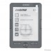 Digma K1 6″ E-ink HD Pearl 758x1024 600MHz 128Mb/4Gb/SD/microSDHC темно-серый [1389695]