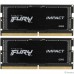 Kingston 64GB 5600MT/s  DDR5 CL40 SODIMM (Kit of 2) FURY Impact KF556S40IBK2-64 Kingston 64GB 5600MT/s  DDR5 CL40 SODIMM (Kit of 2) FURY Impact KF556S40IBK2-64