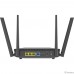 Роутер беспроводной ASUS RT-AX52  802.11n/ac/ax, 3 LAN, 1000 Мбит/с, 4 (802.11n), 5 (802.11ac), 6 (802.11ax), IPv6, черный 
