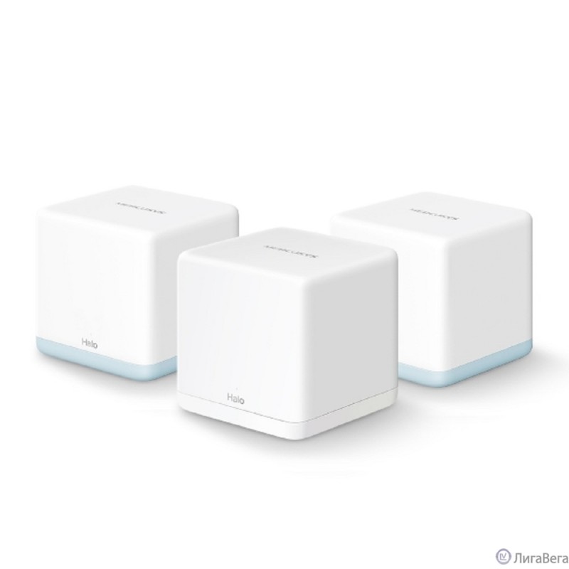 Mercusys Halo H32G(3-pack) AC1200 Домашняя Mesh Wi-Fi система Mercusys Halo H32G(3-pack) AC1200 Домашняя Mesh Wi-Fi система
