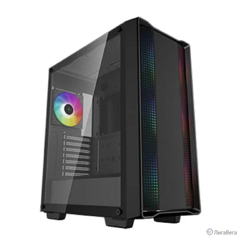 Deepcool CC560 A-RGB V2 black (ATX, без БП, ARGB, USB3.2 Type-A+USB2.0 Type-A) (R-CC560-BKTAA4-G-2)