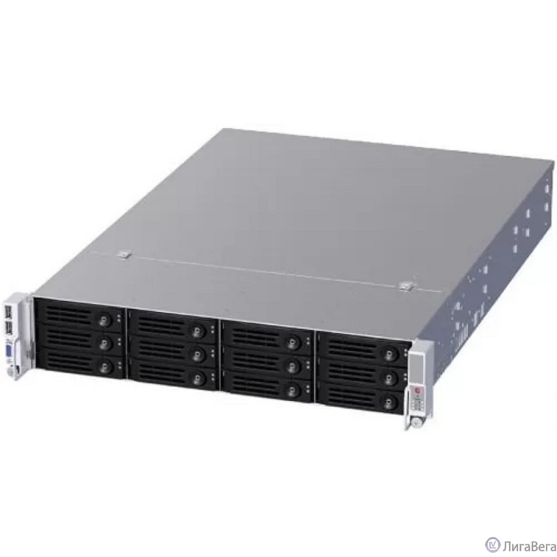 Ablecom CS-R29-01P 2U rackmount, EATX, ATX, Micro-ATX and Mini-ITX mb, 12*3.5″ HS SAS/SATA, 12G BP, 800W CRPS(1+1)/ 648mm depth