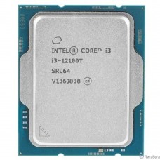 CPU Intel Core i3-12100T CM8071504651106 Alder Lake 4C/8T 2.2-4.1GHz (LGA1700, L3 12MB, 7nm, UHD graphics 730 1.4GHz, TDP 69W) OEM