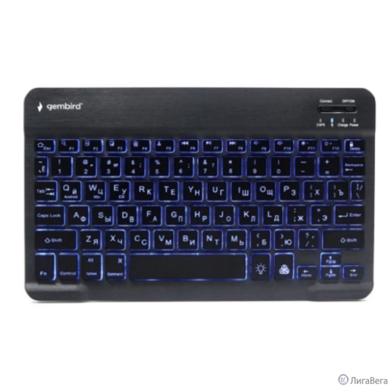 Клавиатура беспроводная Gembird KBW-4N {78 кл., ножничный механизм, бесшумная}		