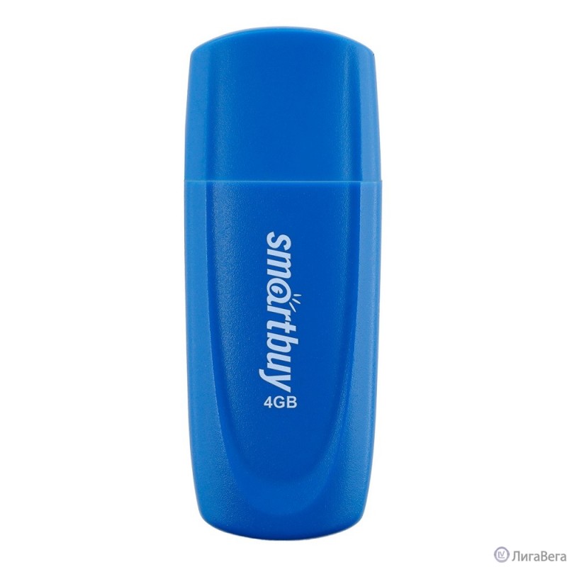 Smartbuy USB Drive 4GB Scout Blue (SB004GB2SCB)