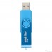 Smartbuy USB Drive 4GB Twist Blue (SB004GB2TWB)