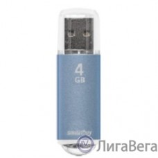 Smartbuy USB Drive 4GB V-Cut Blue (SB4GBVC-B)