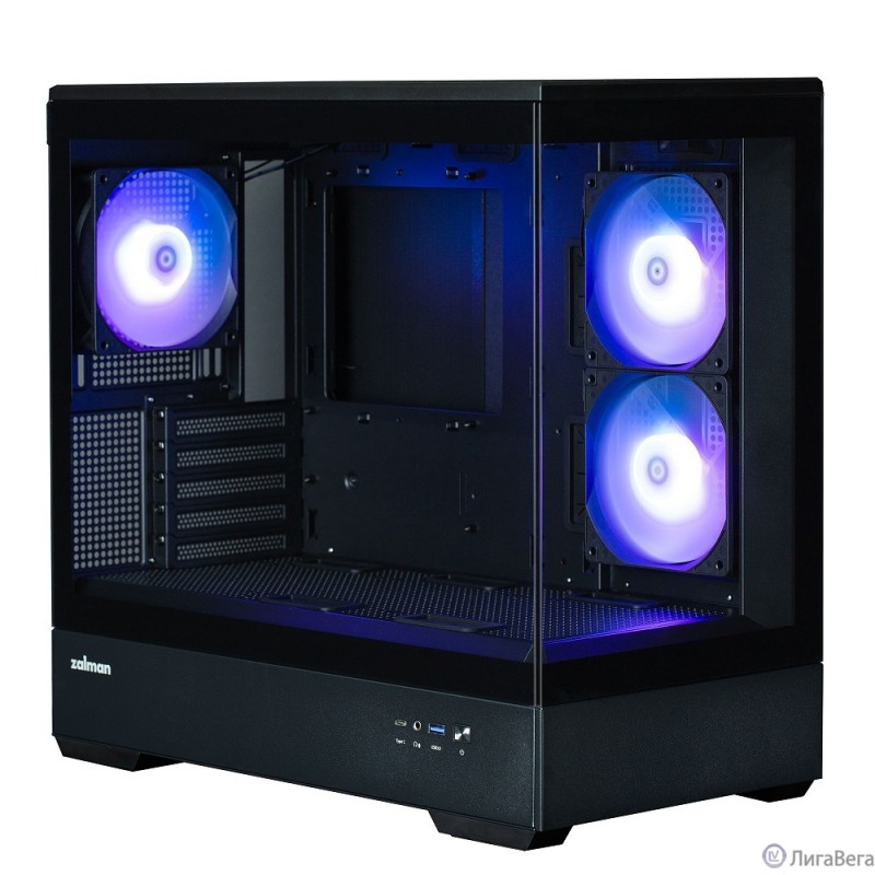 Корпус MicroATX Minitower Zalman P30 Black V2  Корпус MicroATX Minitower Zalman P30 Black V2