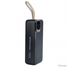 Perfeo Powerbank Atomic Age 30000 mAh/LED дисплей/PD + QC 3.0/Type-C/2 USB/Выход: 5A, max 22.5WBlack (PF_E1478)
