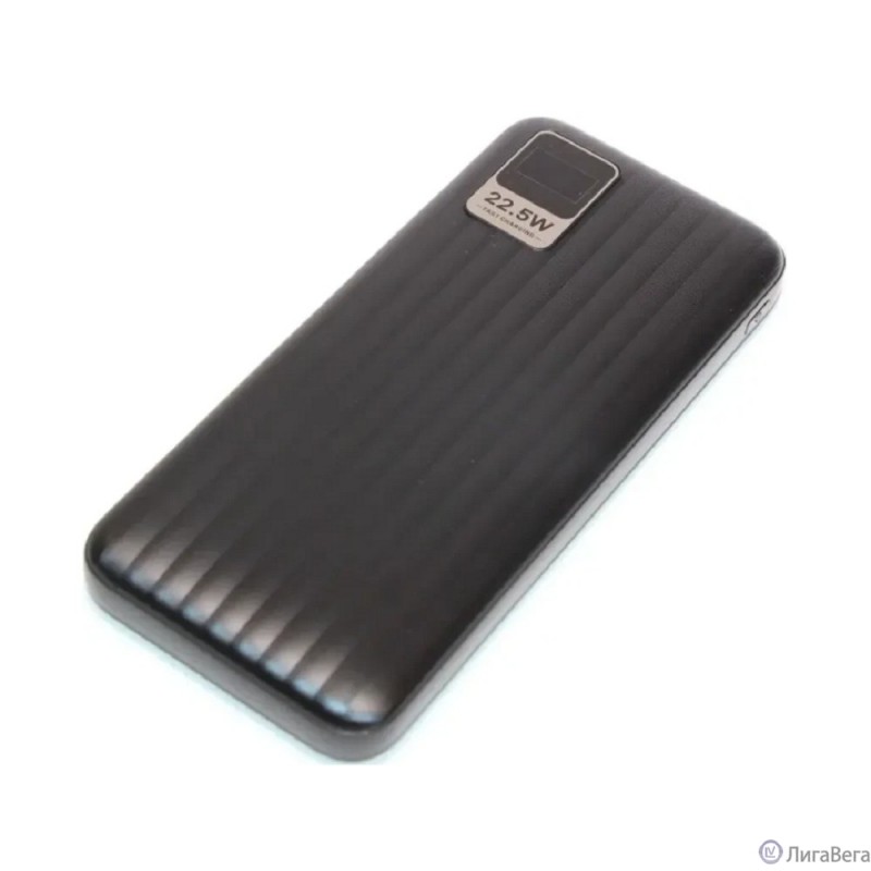 Perfeo Powerbank WATERFALL 10000 mAh/LED дисплей/PD + QC 3.0/Type-C/2 USB/Выход: 5A, max 22.5WBlack (PF_E1469) Perfeo Powerbank WATERFALL 10000 mAh/LED дисплей/PD + QC 3.0/Type-C/2 USB/Выход: 5A, max 22.5WBlack (PF_E1469)