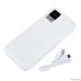 Perfeo Powerbank WATERFALL 20000 mAh/LED дисплей/PD + QC 3.0/Type-C/2 USB/Выход: 5A, max 22.5WWhite (PF_E1470)