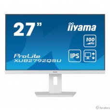 LCD IIYAMA 27″ XUB2792QSU-W6 белый {IPS 2560x1440 100Hz 250cd DVI HDMI DisplayPort USB M/M HAS Pivot}