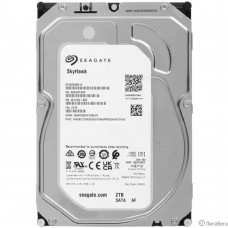 2TB Seagate Skyhawk (ST2000VX016) {Serial ATA III, 5400 rpm, 256mb, для видеонаблюдения}