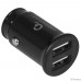 Cablexpert Автомобильное зарядное устройство 12Вт, 2.4А, 2xUSB, черный, пакет (MP3A-UC-CAR21)