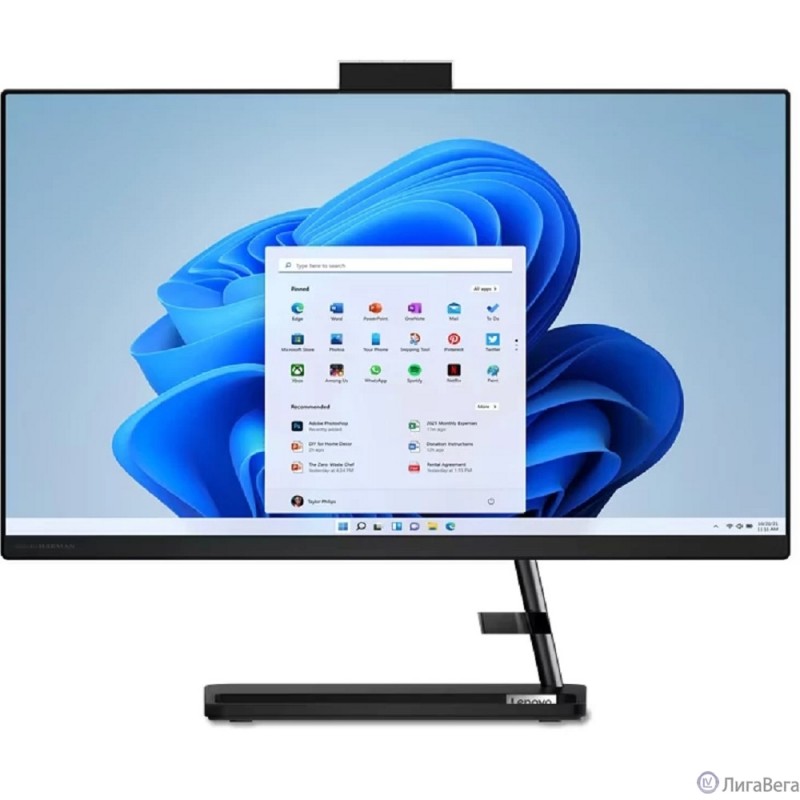 Lenovo IdeaCentre AIO 3 24IAP7 [F0GH0171RU] Black  23.8″ {FHD i3 1215U(1.2Ghz)/8192Mb/512SSDGb/noDVD/Int:Intel UHD Graphics/noOS + RU kbd, mouse USB}