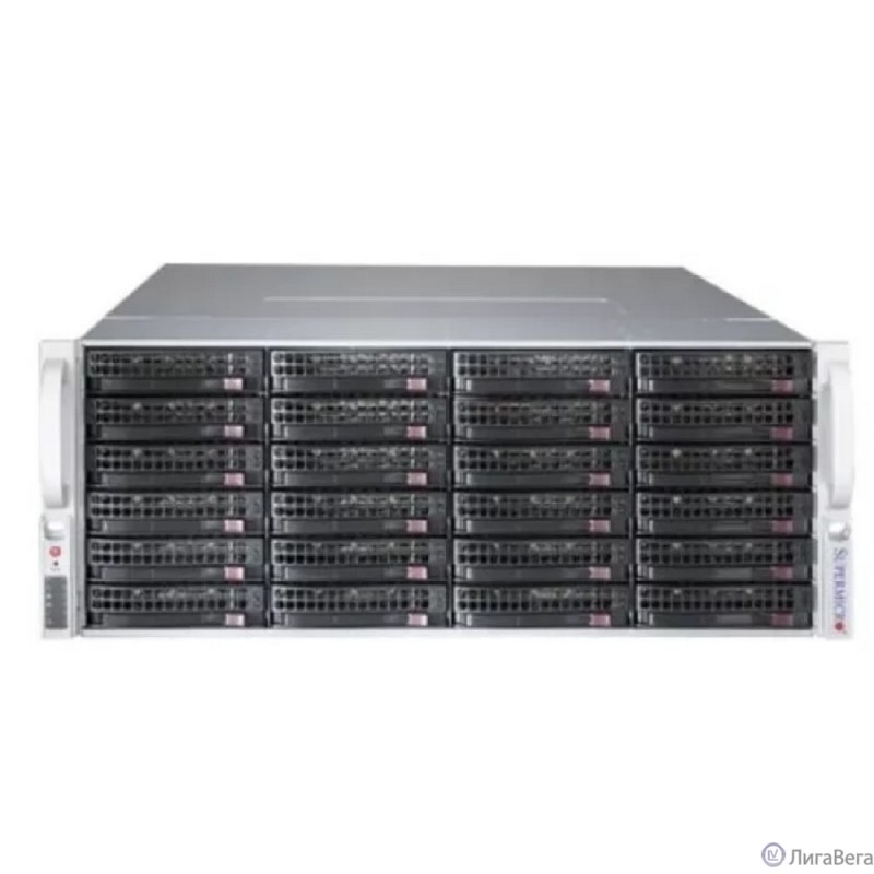 Supermicro CSE-847BE1C4-R1K23LPB4 Корпус/ 4U, Optimized chassis cooling with redundant , 36x3.5″ hot-swap SAS/SATA drive bays supporting SAS3/2 or SATA3 HDDs with 12Gbps throughput, Redundant 1200 Supermicro CSE-847BE1C4-R1K23LPB4 Корпус/ 4U, Optimized chassis cooling with redundant , 36x3.5″ hot-swap SAS/SATA drive bays supporting SAS3/2 or SATA3 HDDs with 12Gbps throughput, Redundant 1200