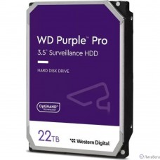 22TB WD Purple Pro (WD221PURP) {Serial ATA III, 7200- rpm, 512Mb, 3.5″}
