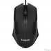 Мышь ExeGate SH-9025L (USB, оптическая, 1000dpi, 3D, 3 кнопки и колесо прокрутки, длина кабеля 2м, черная, RTL) (279942)