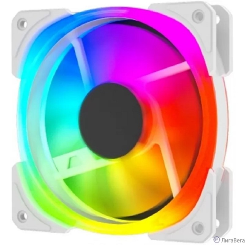 Вентилятор Powercase (CM21-14W ARGB) White 140x140x25мм (PWM, 100шт./кор, 4pin +ARGB Sync, 800-1500±10% об/мин) Bulk Вентилятор Powercase (CM21-14W ARGB) White 140x140x25мм (PWM, 100шт./кор, 4pin +ARGB Sync, 800-1500±10% об/мин) Bulk