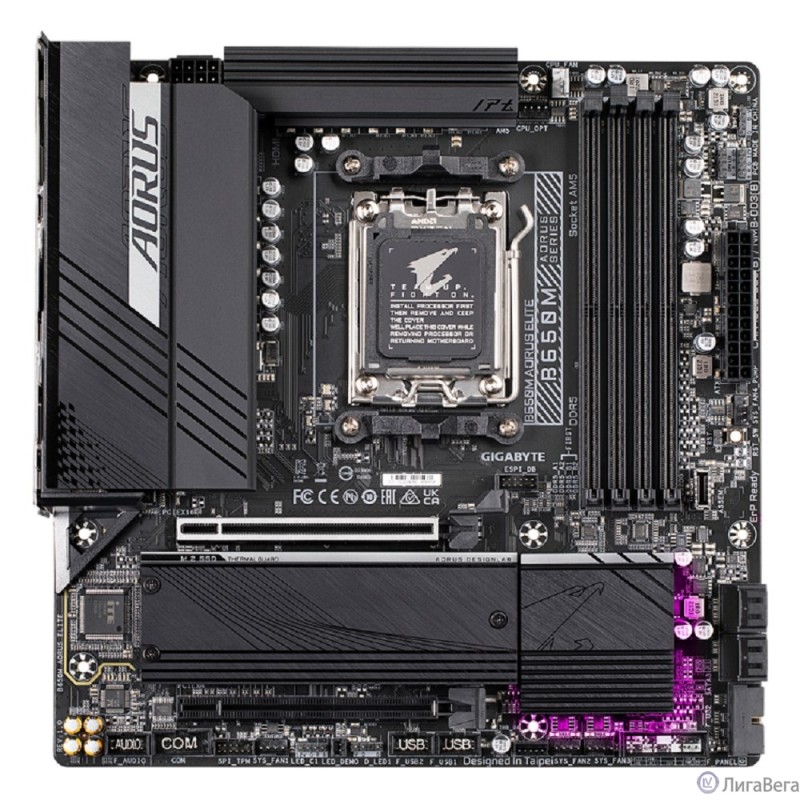 Gigabyte B650M AORUS ELITE {SocketAM5, AMD B650, mATX, Ret} Gigabyte B650M AORUS ELITE {SocketAM5, AMD B650, mATX, Ret}