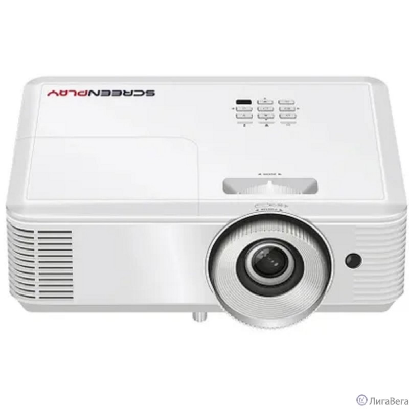 INFOCUS SP124 Проектор ScreenPlay {DLP, 4000 lm, XGA, 30 000:1, 1.94~2.16:1, HDMI 1.4, VGA in, S-Video, 3.5mm in/out, USB-A, лампа 15 000ч.(ECO mode), 3W, 27дБ, 2,9 кг, БЕЛЫЙ}