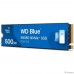 WD SSD Blue SN580 NVMe, 500GB, M.2(22x80mm), NVMe, PCIe 3.0 x4, 3D TLC, WDS500G3B0E